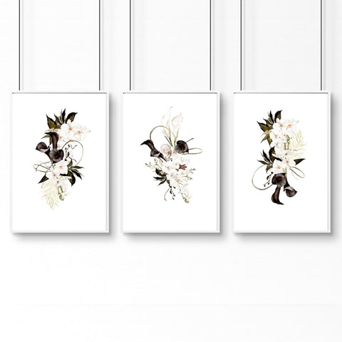 Office Wall Decoration Ideas | Set of 3 wall art prints
