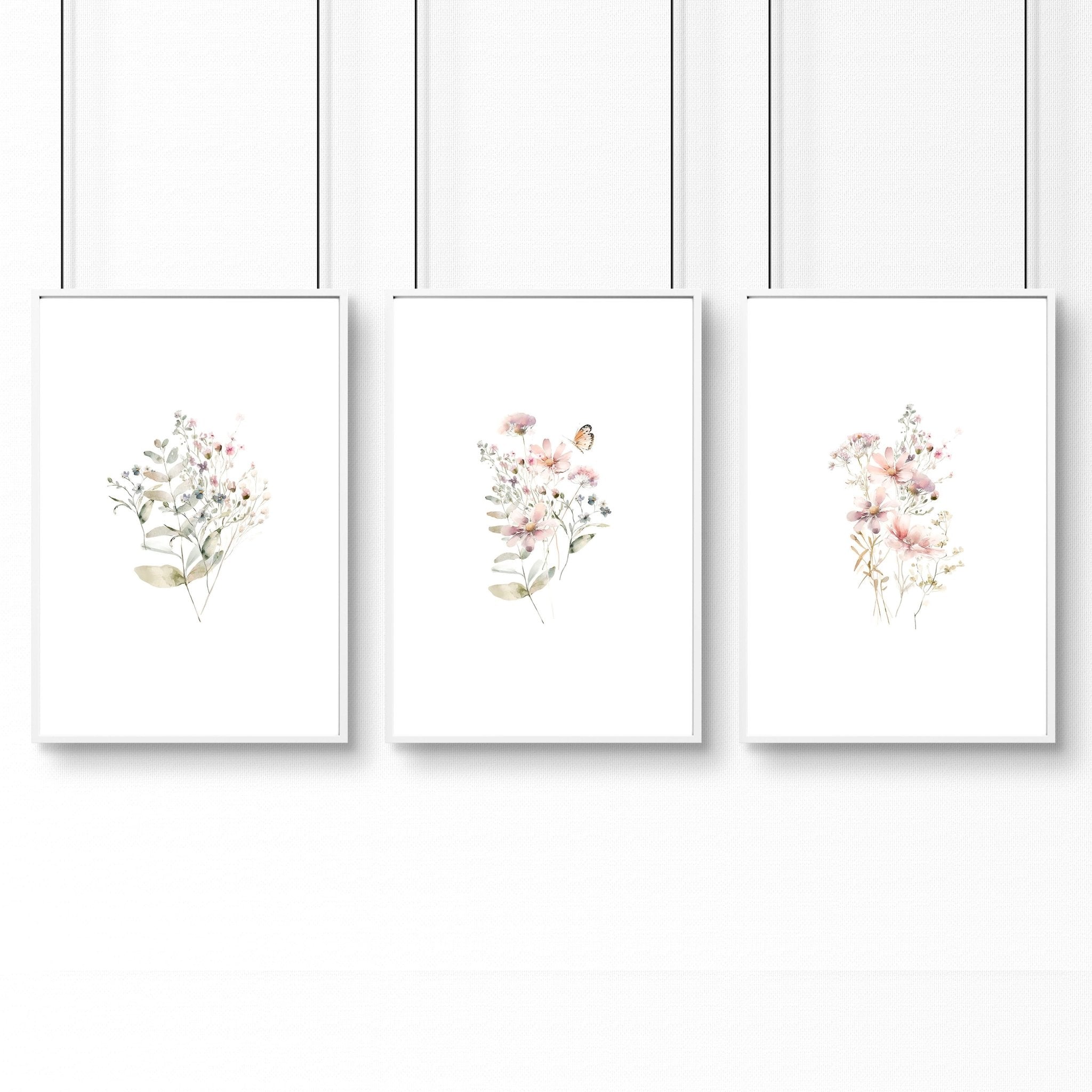Office Wall Ideas | Set of 3 wall art prints
