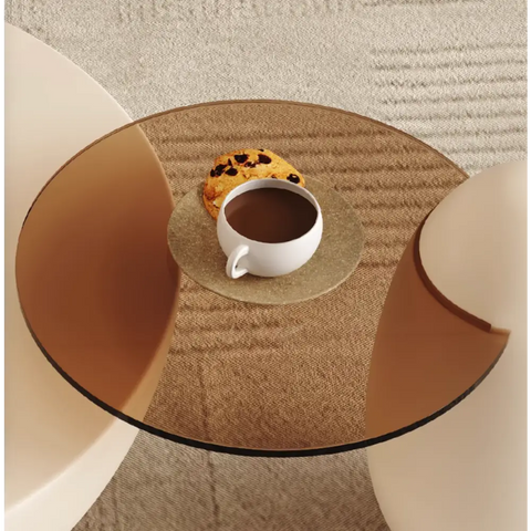 Oliver Marble Coffee Table, White｜ DC Concept