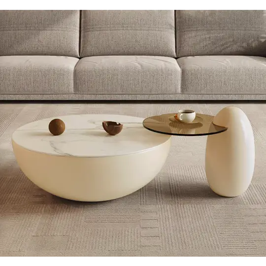 Oliver Nesting Coffee Table White