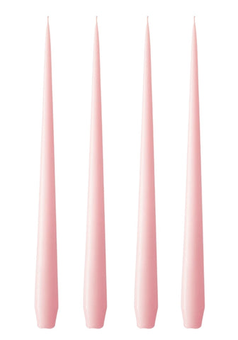 Olivia's Rose Quartz Large Taper Candles
