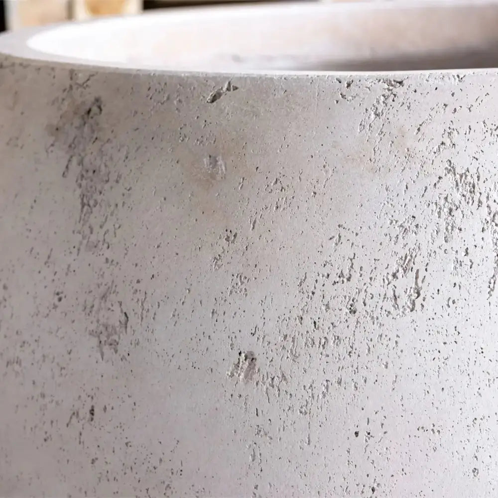 Orbello | Truffle – 35cm Medium Concrete Sphere Planter – 25L Round Plant Pot - Pots & Plants