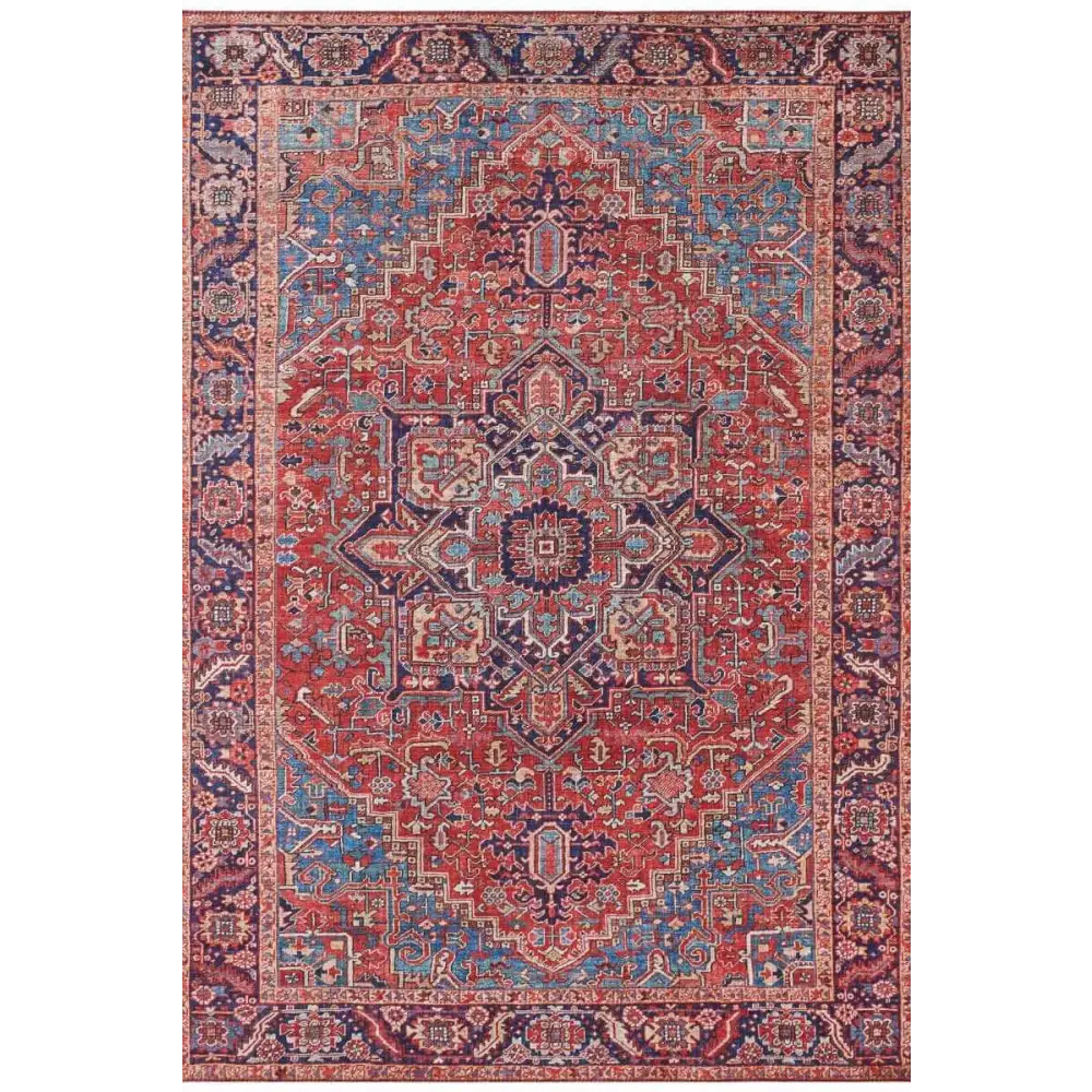 Oriental Amata Rug Red Colour - 80X150 cm - Rugs