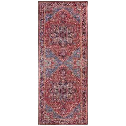 Oriental Amata Rug Red Colour - 80X200 cm - Rugs
