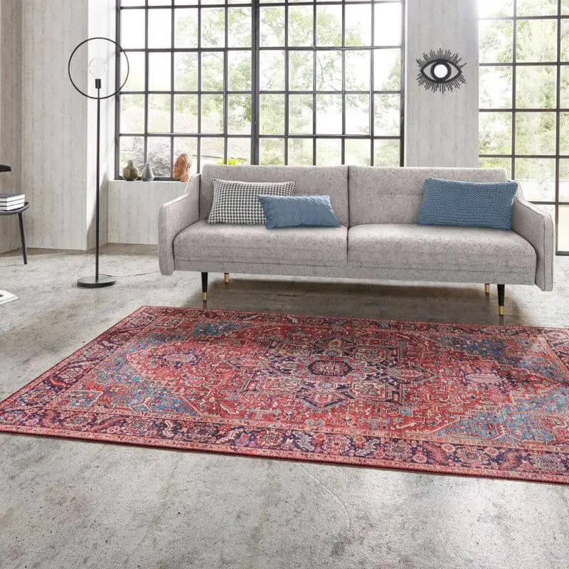 Oriental Amata Rug Red Colour - Rugs