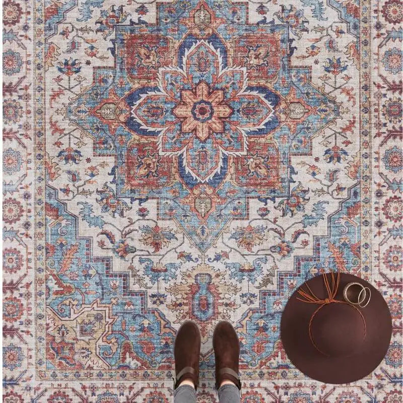 Oriental Anthea Rug Medallion Design - Rugs