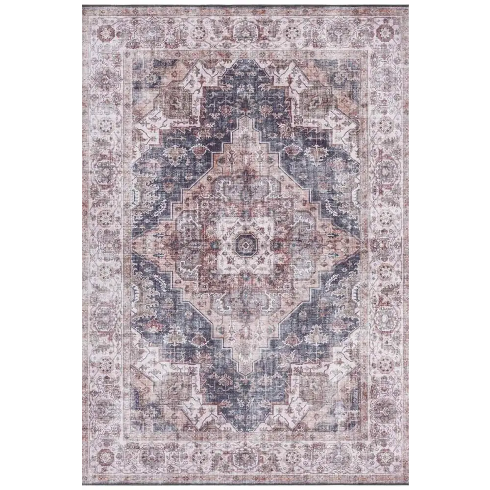 Oriental Sylla Rug - 80X150 cm / Grey - Rugs