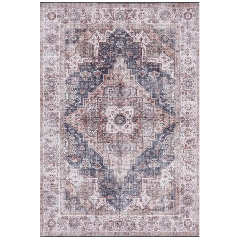 Oriental Sylla Rug - 80X150 cm / Grey - Rugs