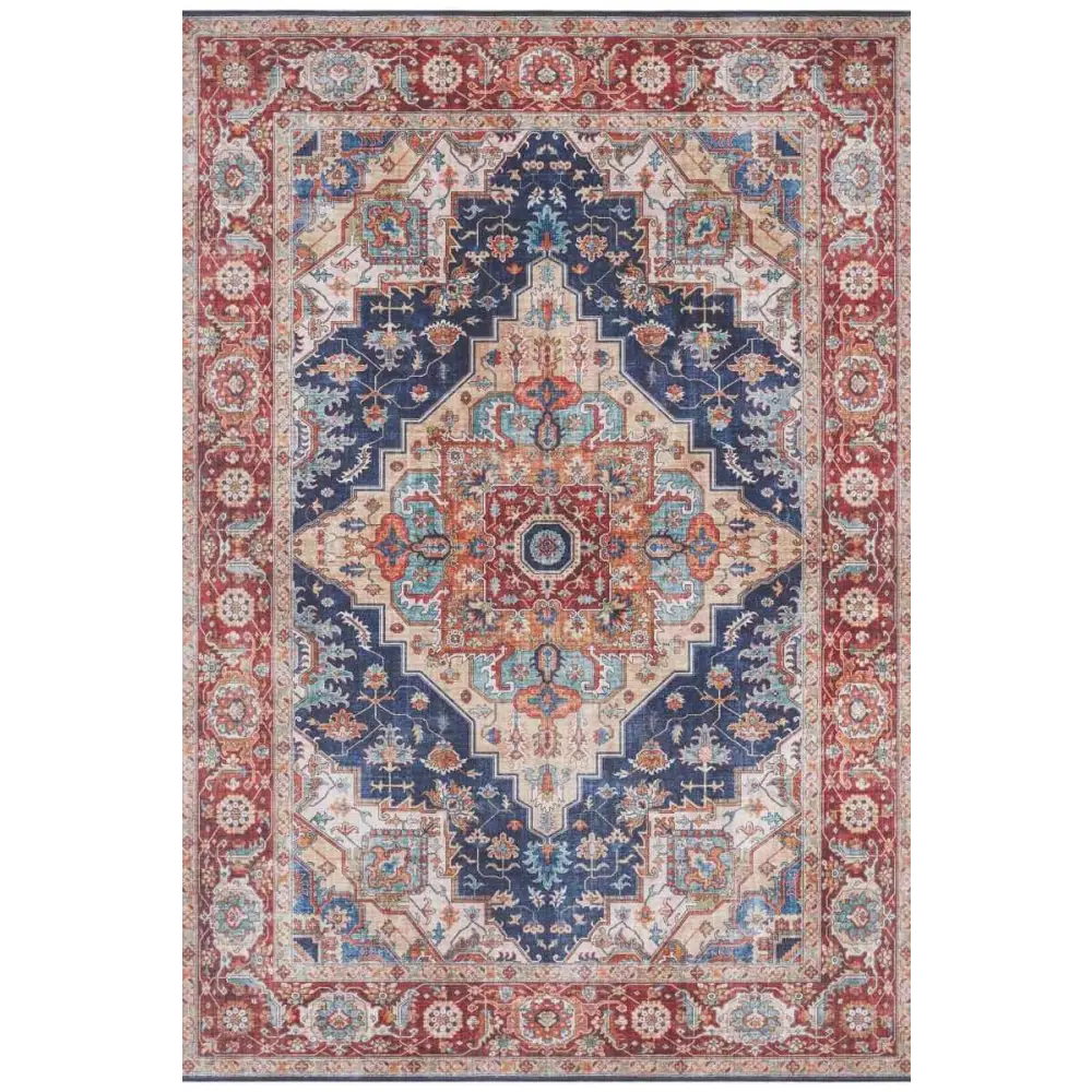 Oriental Sylla Rug - 80X150 cm / Multicolour - Rugs