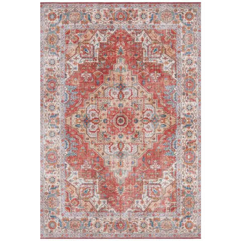 Oriental Sylla Rug - 80X150 cm / Red - Rugs