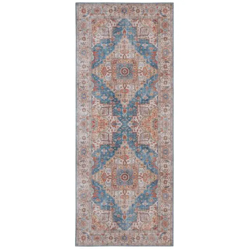 Oriental Sylla Rug - 80X200 cm / Blue - Rugs