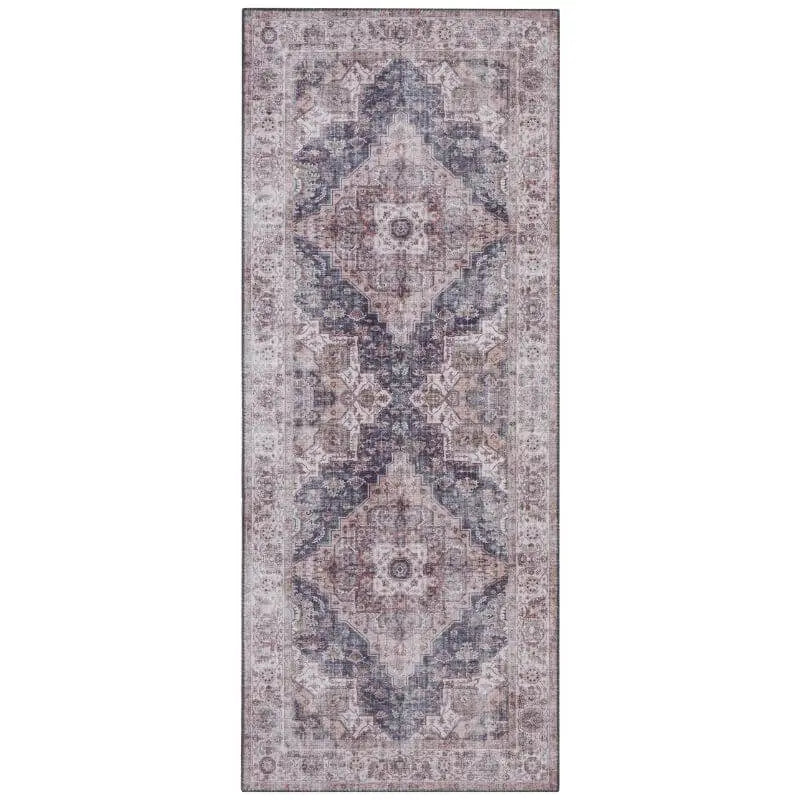 Oriental Sylla Rug - 80X200 cm / Grey - Rugs