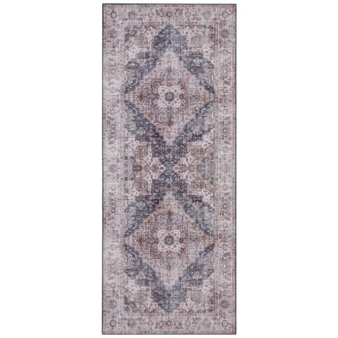 Oriental Sylla Rug - 80X200 cm / Grey - Rugs