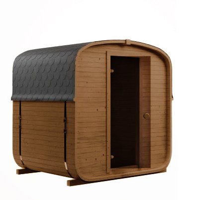 Steam & Oak Gas Cube Sauna 1.8m (Electric Option)