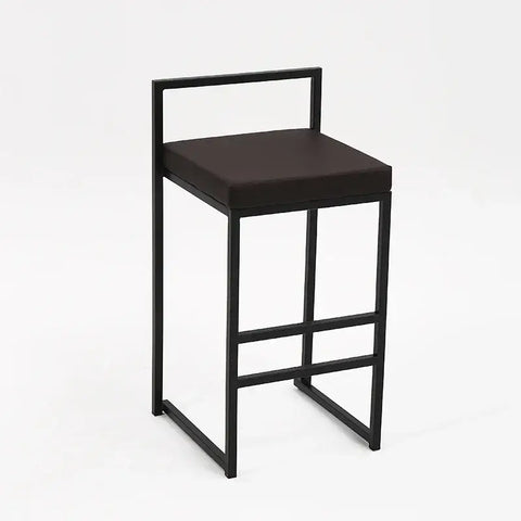 Orion Bar Stool - Brown / Leather / 55cm - Bar Stool