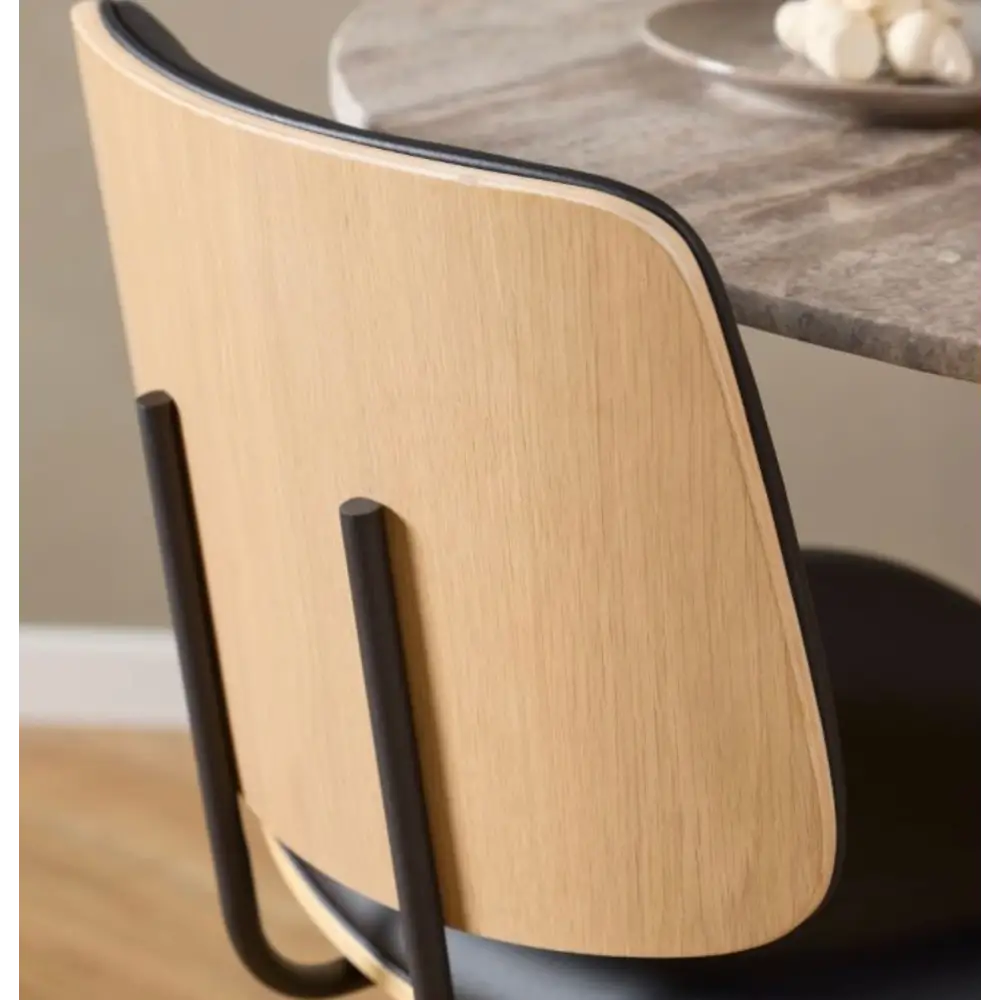 Orion Dining Chairs x 2 - Black - Bar Stool