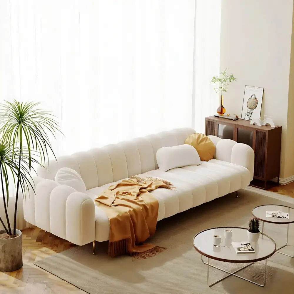 Osamu Sofa - White 2m - Sofa