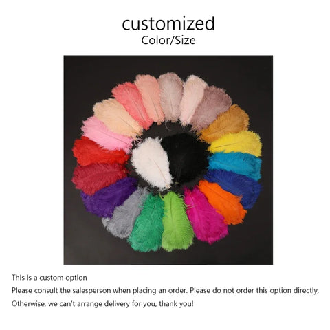 A floor lamp with colorful ostrich feathers arranged in a circle featuring copper resin details for bedroom use