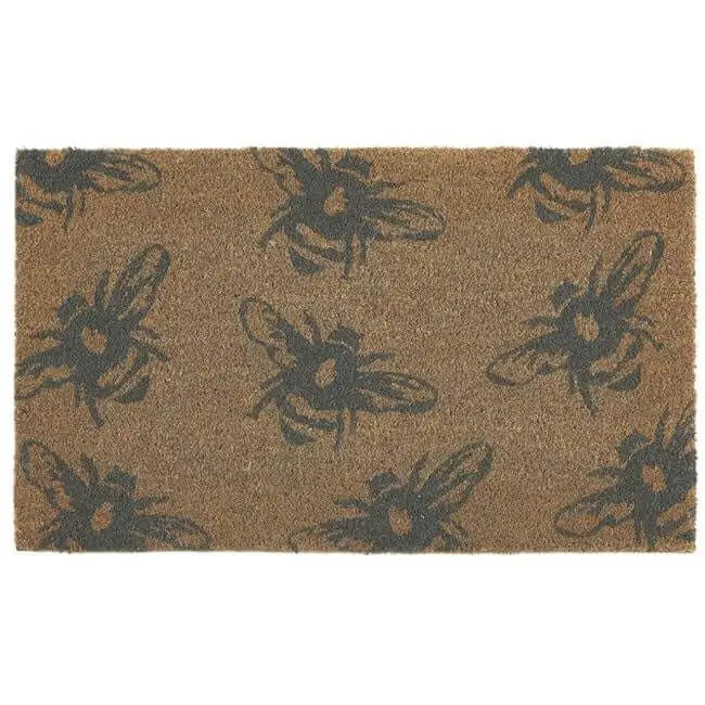 Outdoor Printed Coir Mat - Buzzy Bees / 45X75 cm - Doormat