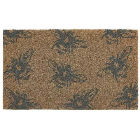 Outdoor Printed Coir Mat - Buzzy Bees / 45X75 cm - Doormat