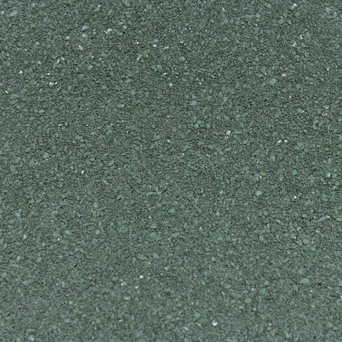 Dark green rubberized surface with pebbled finish on outsunny fir wood garden storage shed with grey asphalt roof