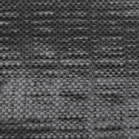 Outsunny black carbon fiber weave heavy duty weed barrier fabric with grid pattern for weed control and landscaping