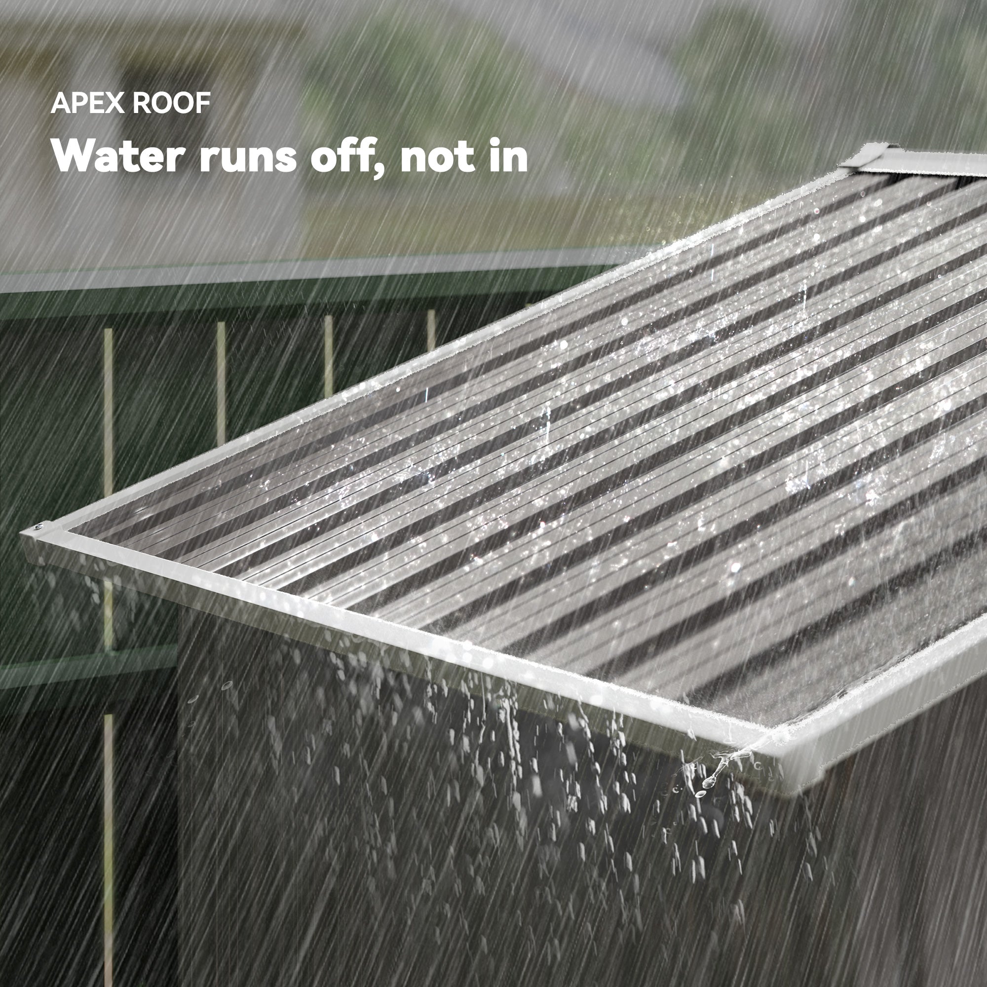 Outsunny 6.5 x 3.5ft light grey metal garden storage shed with silver metallic galvanised steel apex roof panels