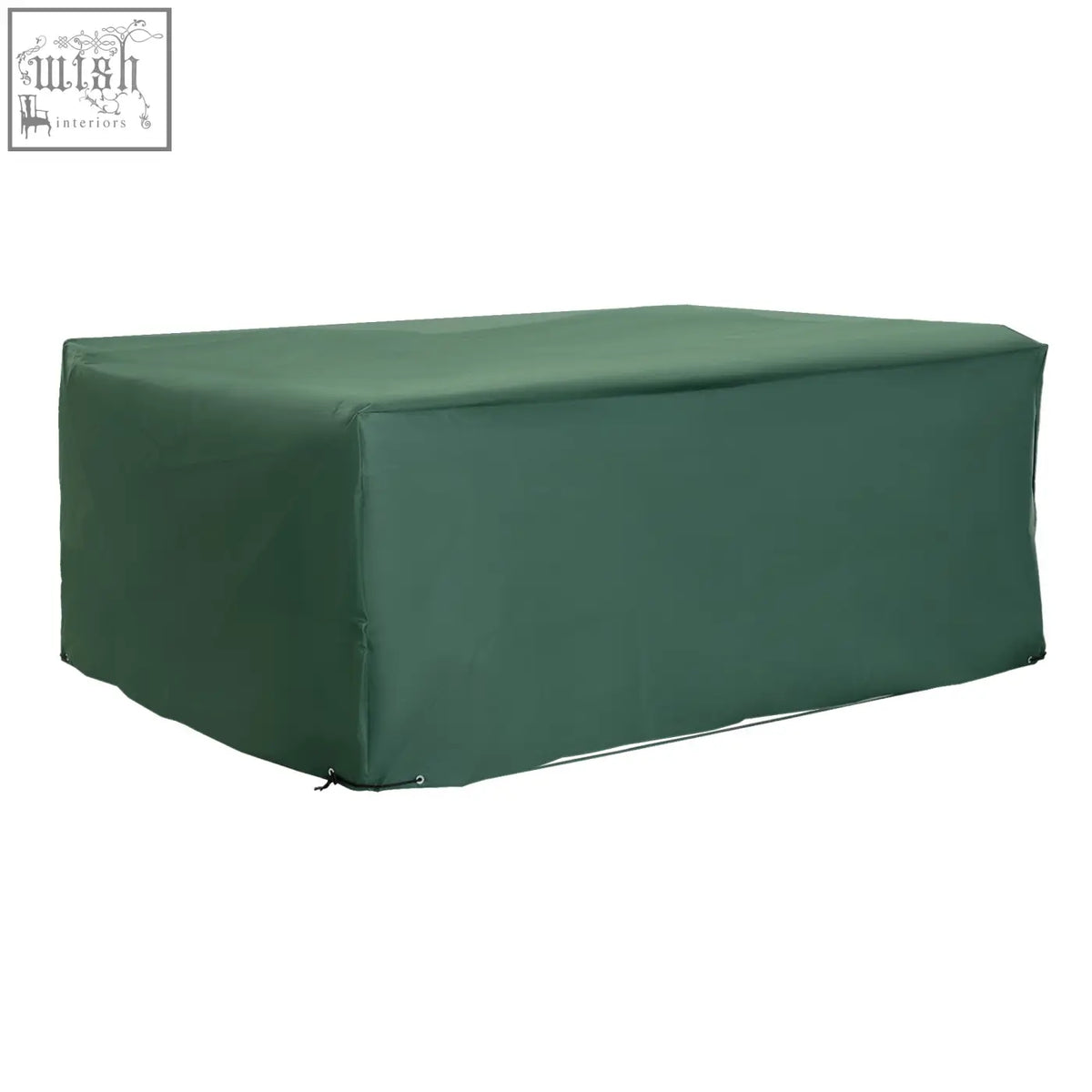 Dark green 600d oxford patio furniture cover offering ideal protection for outdoor garden rattan sets 205 x 145 x 70cm