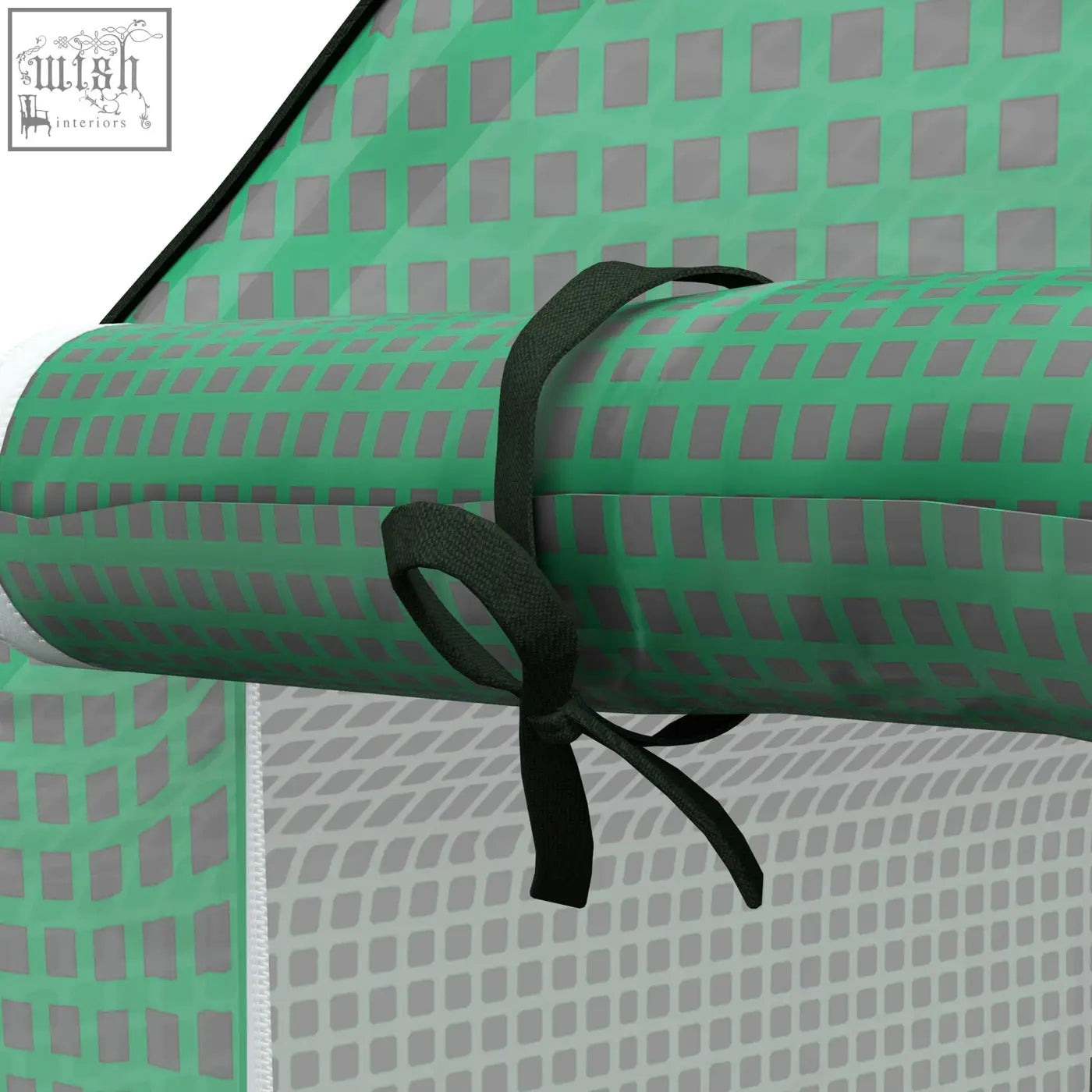 Outsunny green mesh greenhouse cover replacement with black tie-down straps roll-up door for easy access in green pe