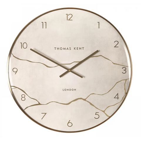 Oyster Wall Clock large - Beige - clock