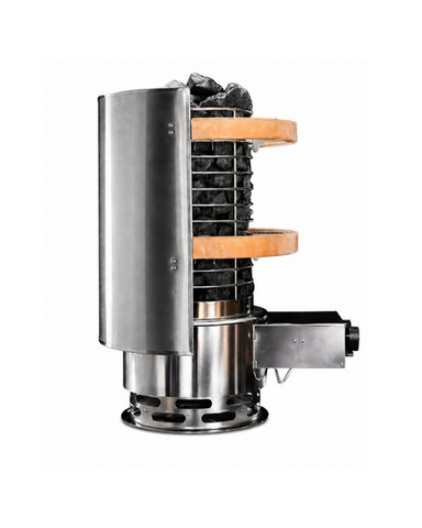Njord Heat Shield — FinSteam Clearance-Reducing Plate for Gas Sauna Heater