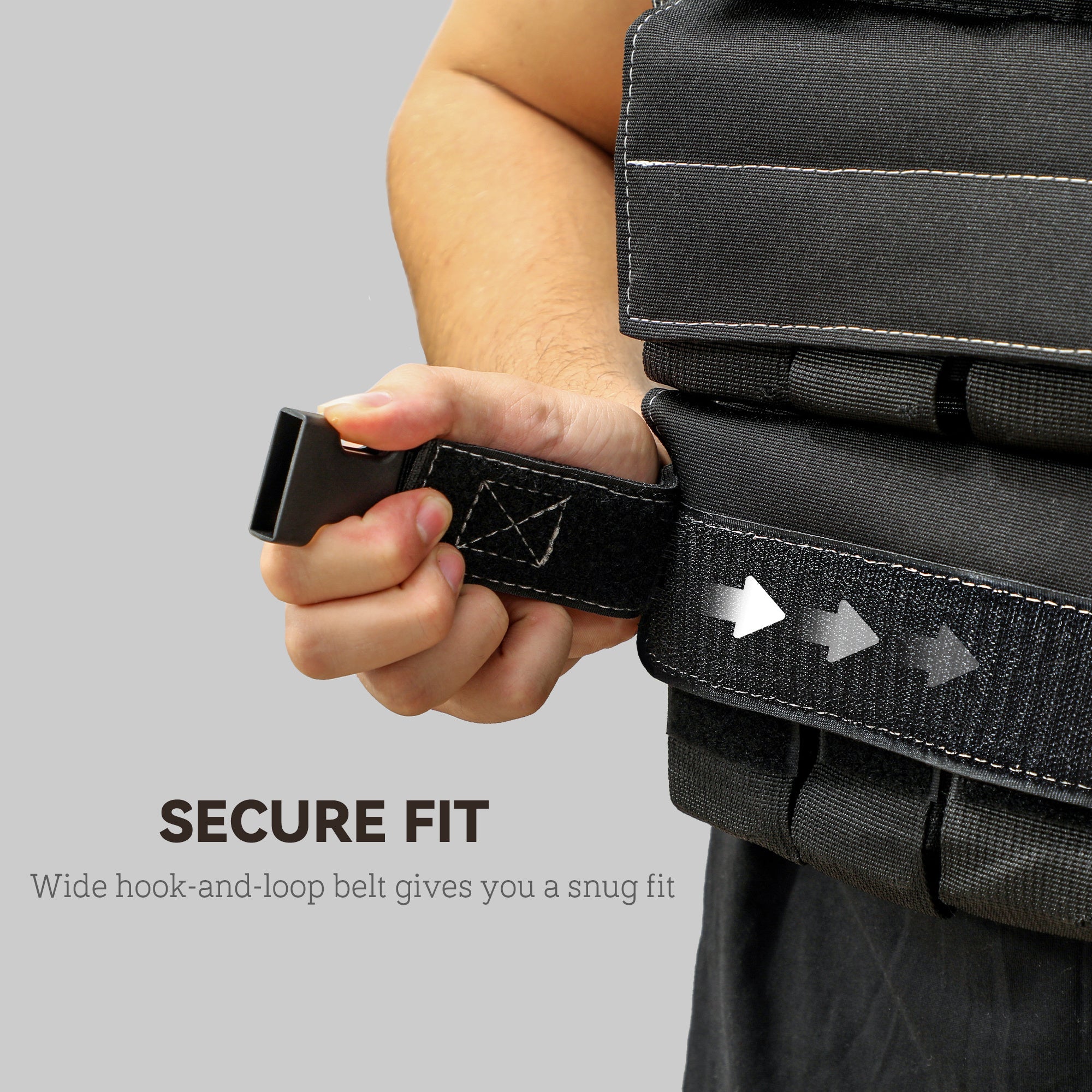 SPORTNOW 20KG Adjustable Weighted Vest, Running Weight Vest, with 30 Metal Weights, Reflective Strips, for Running, Exercise