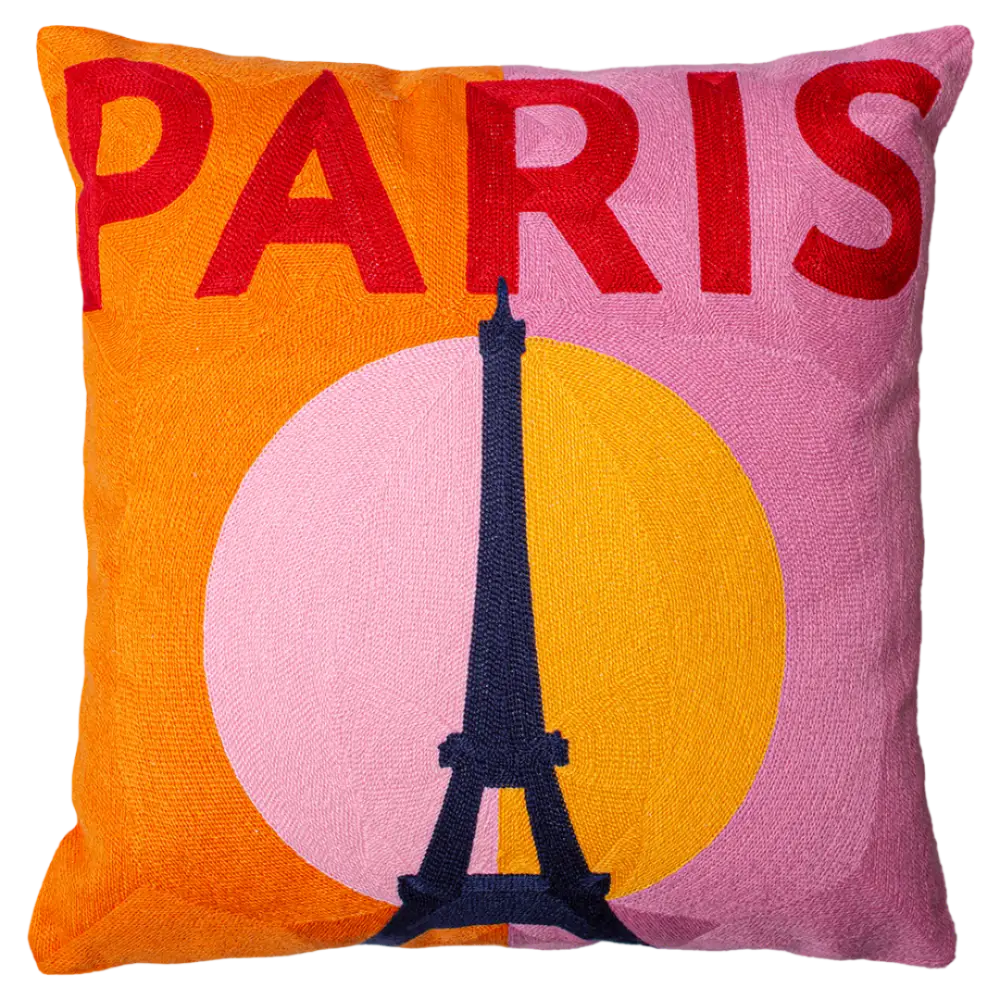 Paris Needlepoint Cushion - Cushion