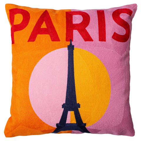 Paris Needlepoint Cushion - Cushion