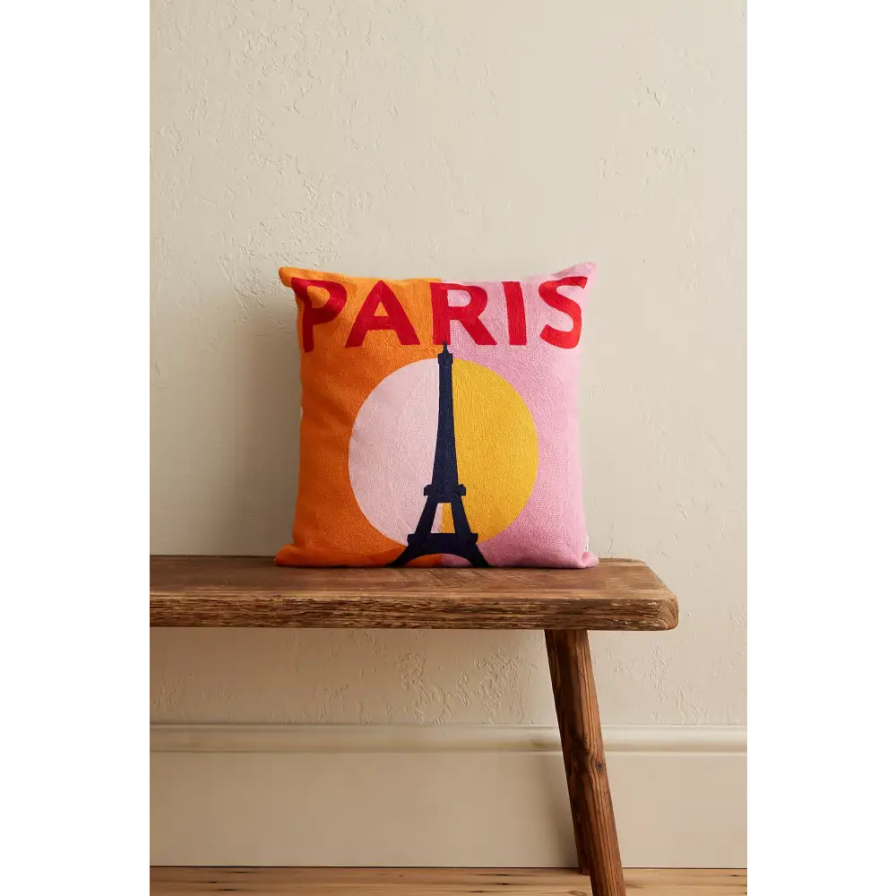 Paris Needlepoint Cushion - Cushion
