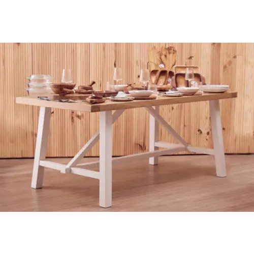 Parkside Natural Oak Dining Table