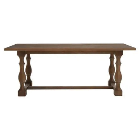 Parkside Oak Wood Rectangular Dining Table