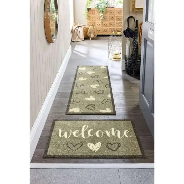 Patterned Washable Mat and Runner - Doormat