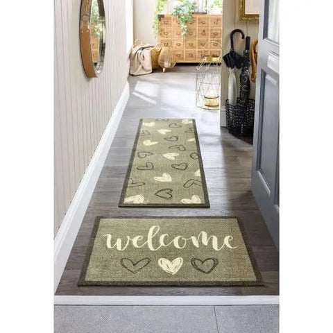 Patterned Washable Mat and Runner - Doormat