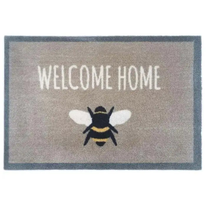 Patterned Washable Mat and Runner - My Bees / 50X75 cm - Doormat