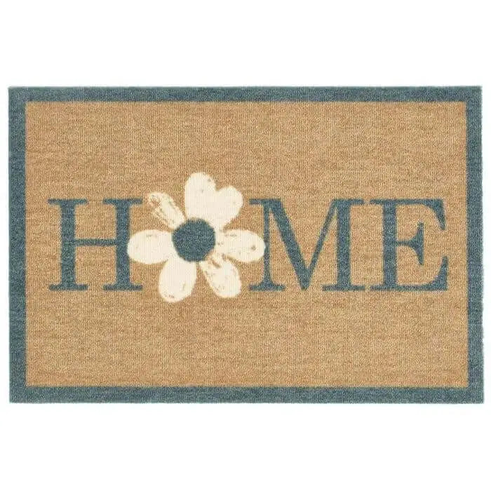 Patterned Washable Mat and Runner - My Flower Home / 50X75 cm - Doormat