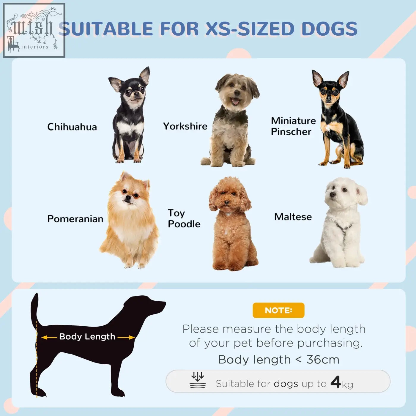 Pawhut plastic dog kennel in grey with windows for miniature dogs and an xs dog collar with adjustable sizing