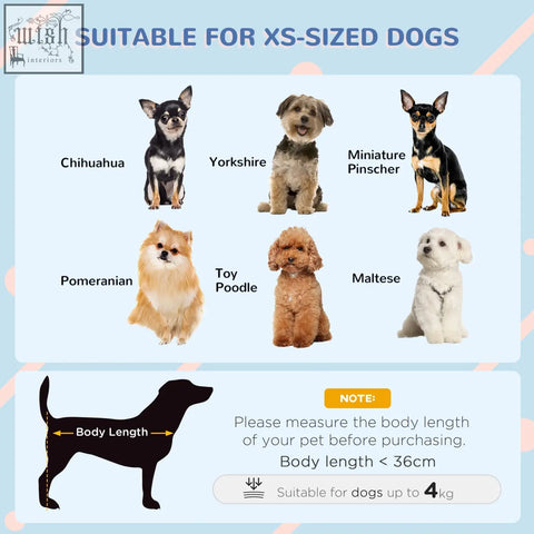 Pawhut plastic dog kennel in grey with windows for miniature dogs and an xs dog collar with adjustable sizing