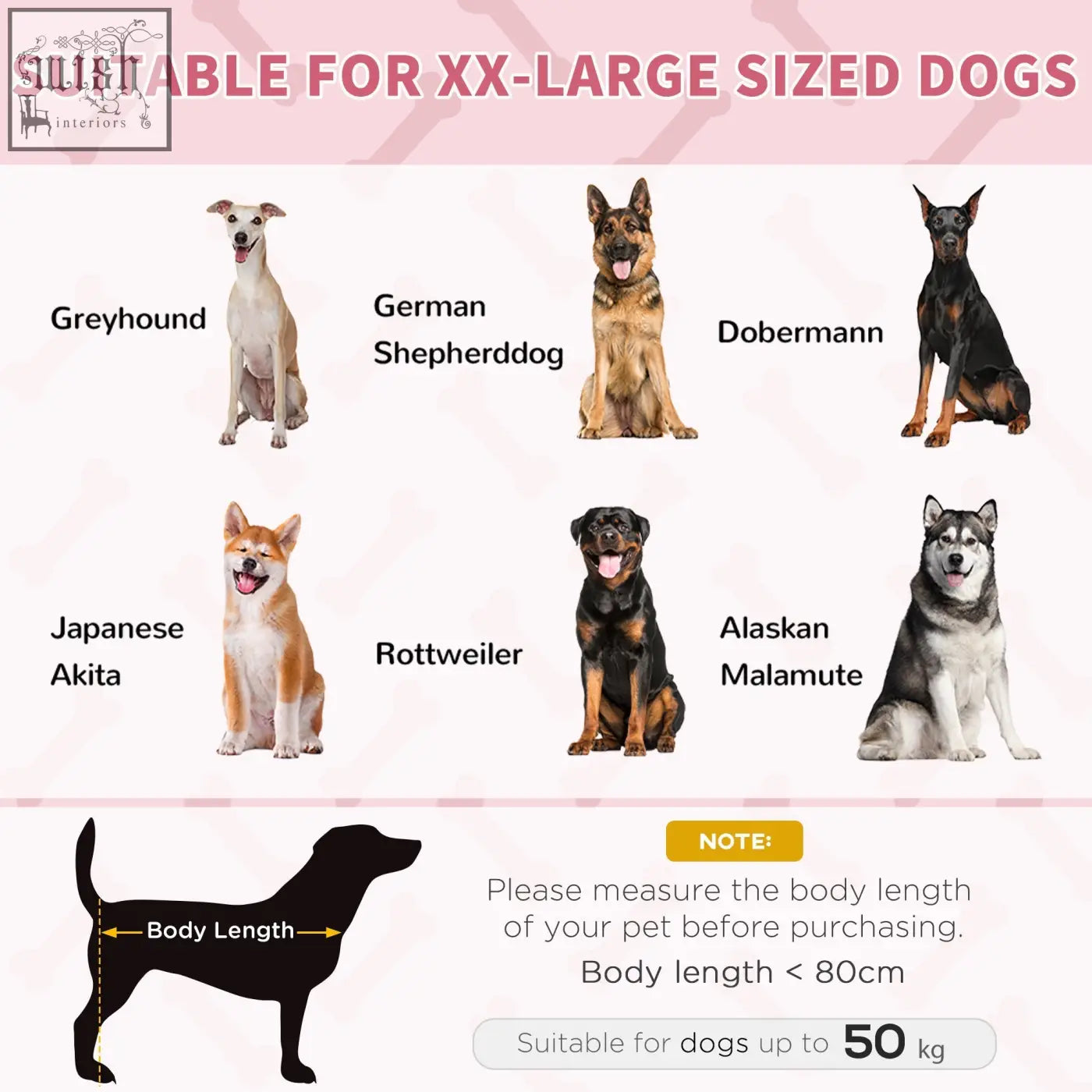 Product label for pawhut red xx large raised dog bed with breathable mesh that lets air flow for indoor outdoor use