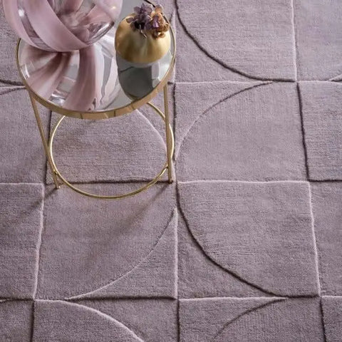 Penny Geometric Wool Rug - Rugs