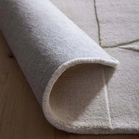 Penny Geometric Wool Rug - Rugs