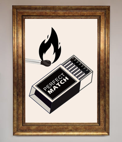 Perfect Match Framed Print