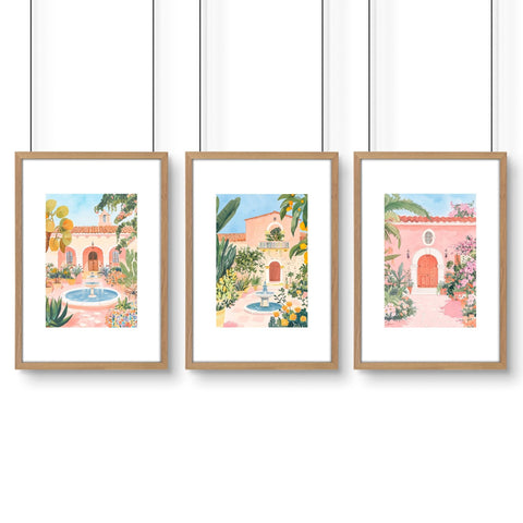 Pictures For Walls | Set of 3 Beach Decor Wall art Prints