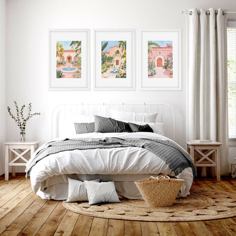 Pictures For Walls | Set of 3 Beach Decor Wall art Prints