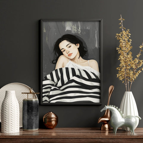 Pictures In Frames | Set of 3 Boho Women Wall art Prints